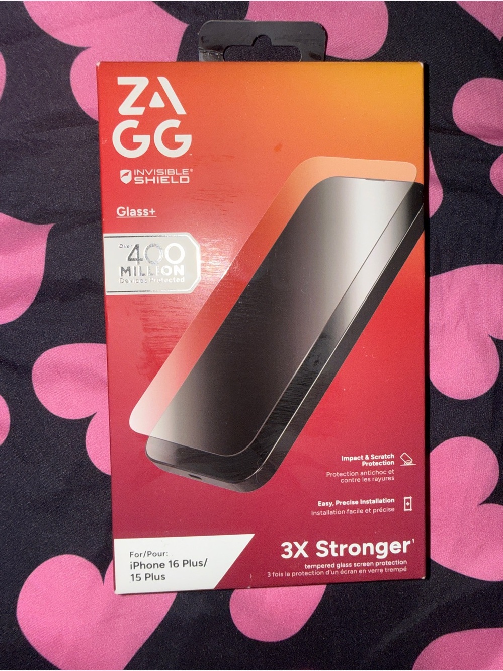 Zagg Glass Glass Elite Screen Protector
For iPhone 16 Plus, iPhone 15 Plus